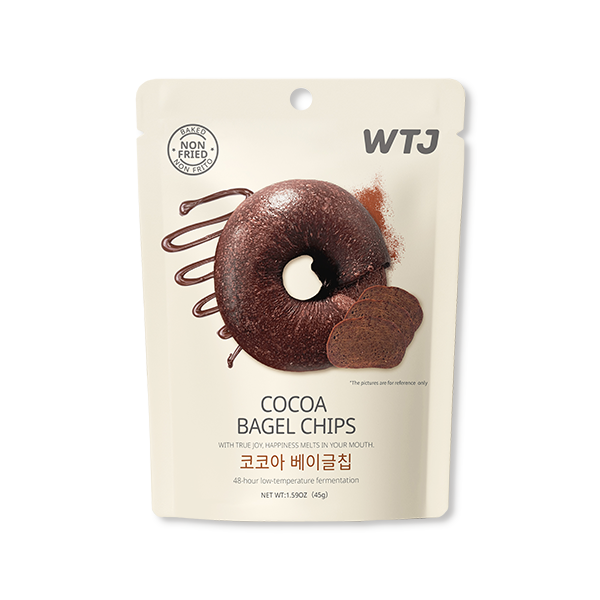 COCOA BAGEL CHIPS