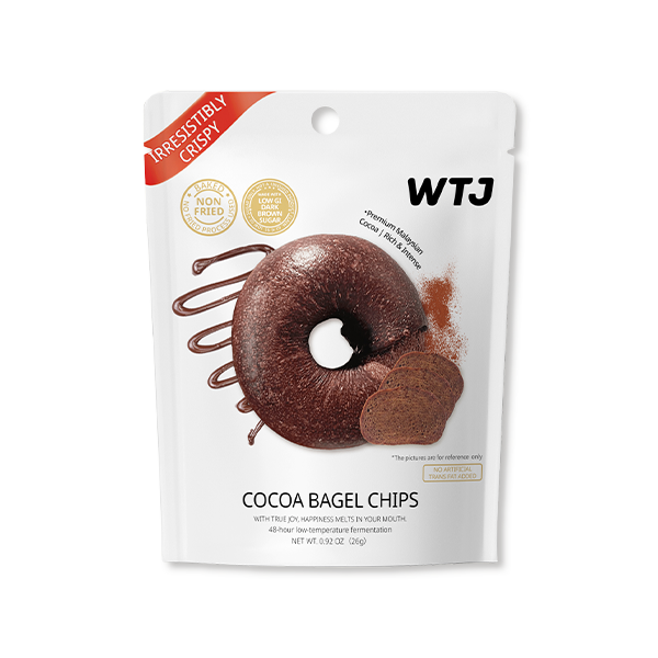 COCOA BAGEL CHIPS